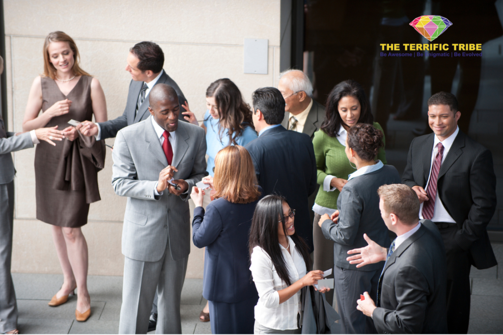 Networking by The Terrific Tribe - Like-minded individuals, Motivation, Networking, Community, Collaboration, organization